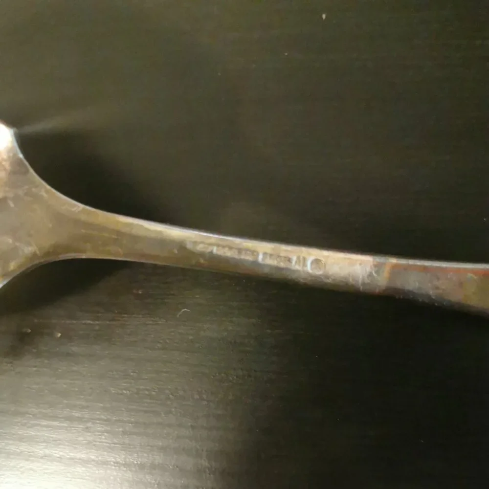Antique‎ ROGERS BRO Flowers Pattern Silver Plate Ladle